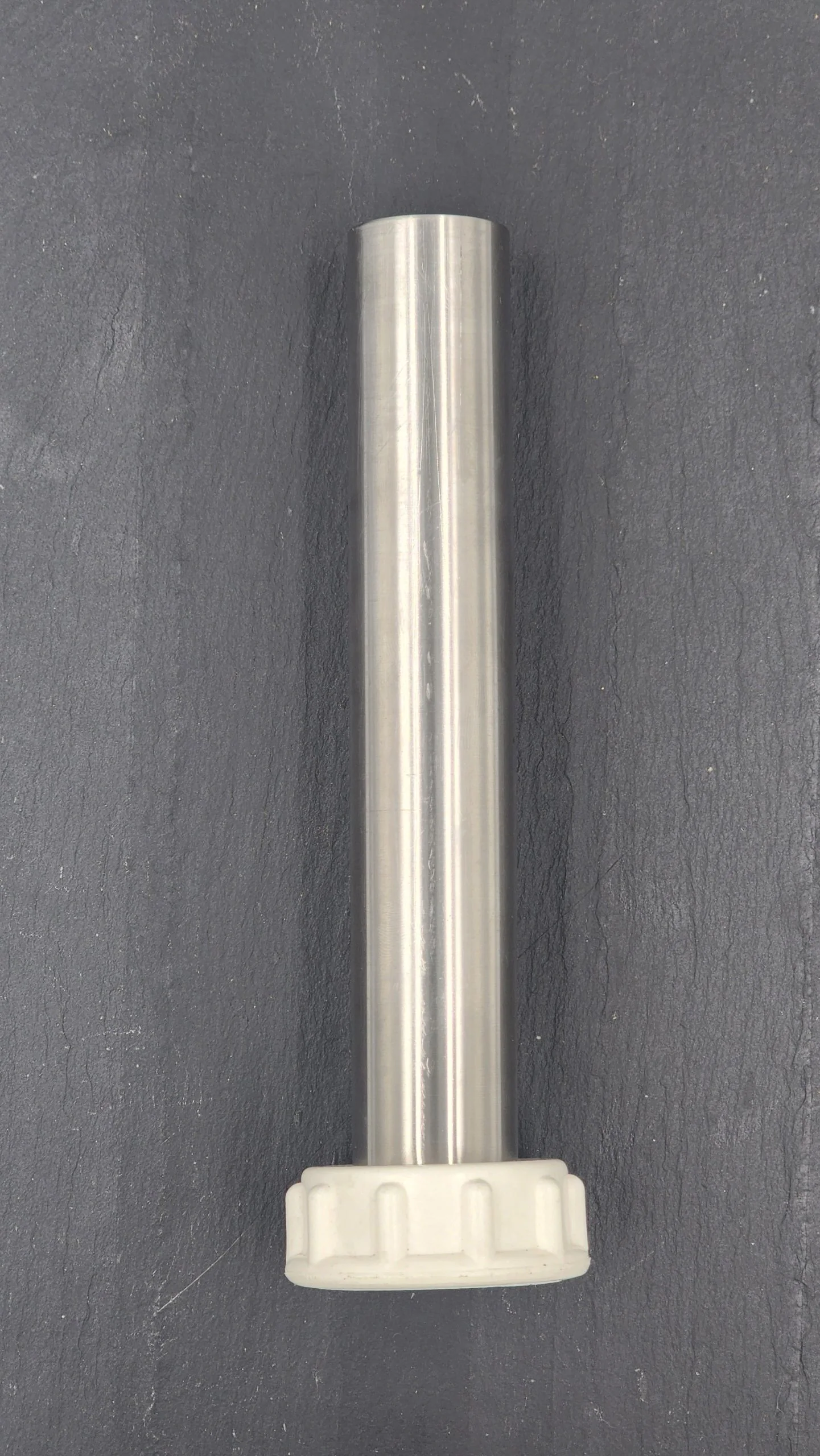 1 1/4" Stainless Steel Stuffing Tube for 5lb. Stuffers with locknut - Image 4