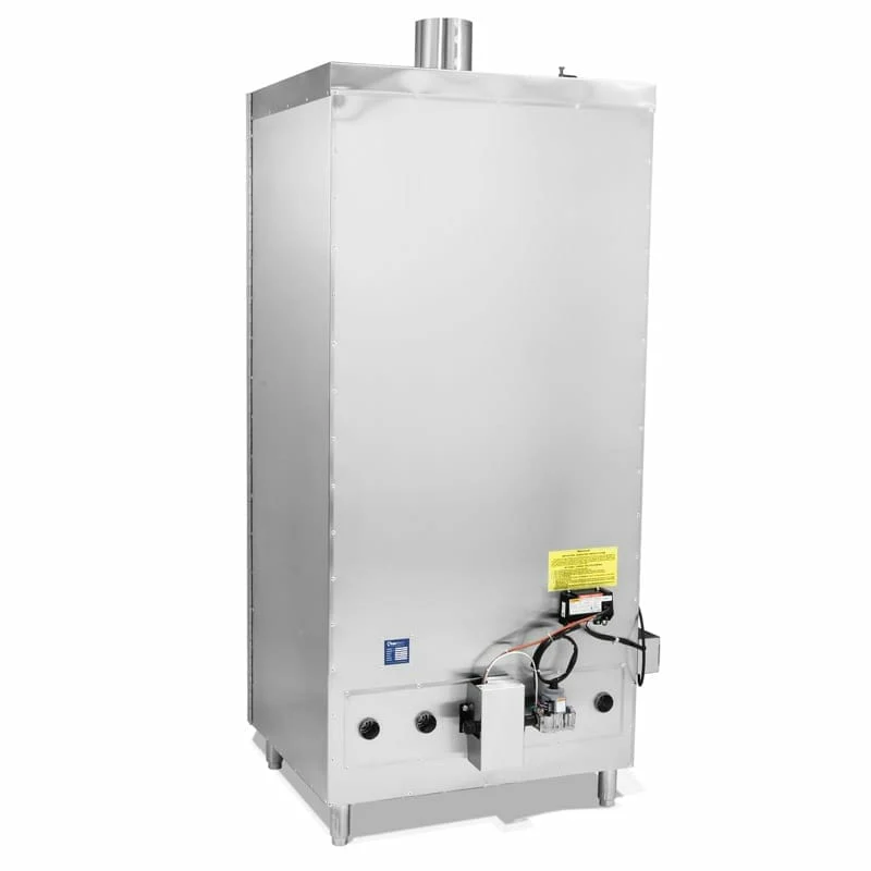 100 lb. Stainless Steel Gas Smoker - Image 4
