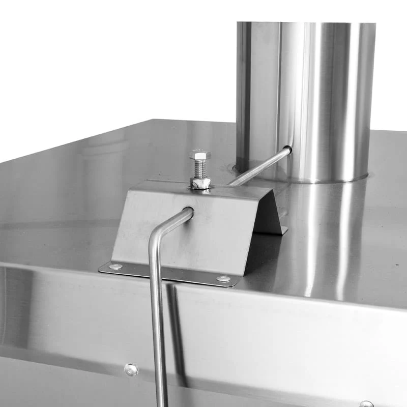 100 lb. Stainless Steel Gas Smoker - Image 5