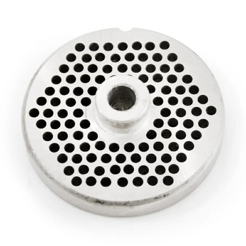 #22 Stainless Steel 3/16" Grinder Plate with Hub
