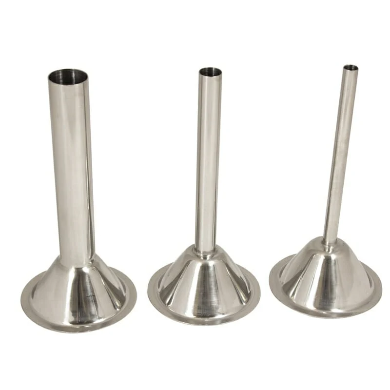 #32 Stainless Steel Stuffing Tubes, Set of 3
