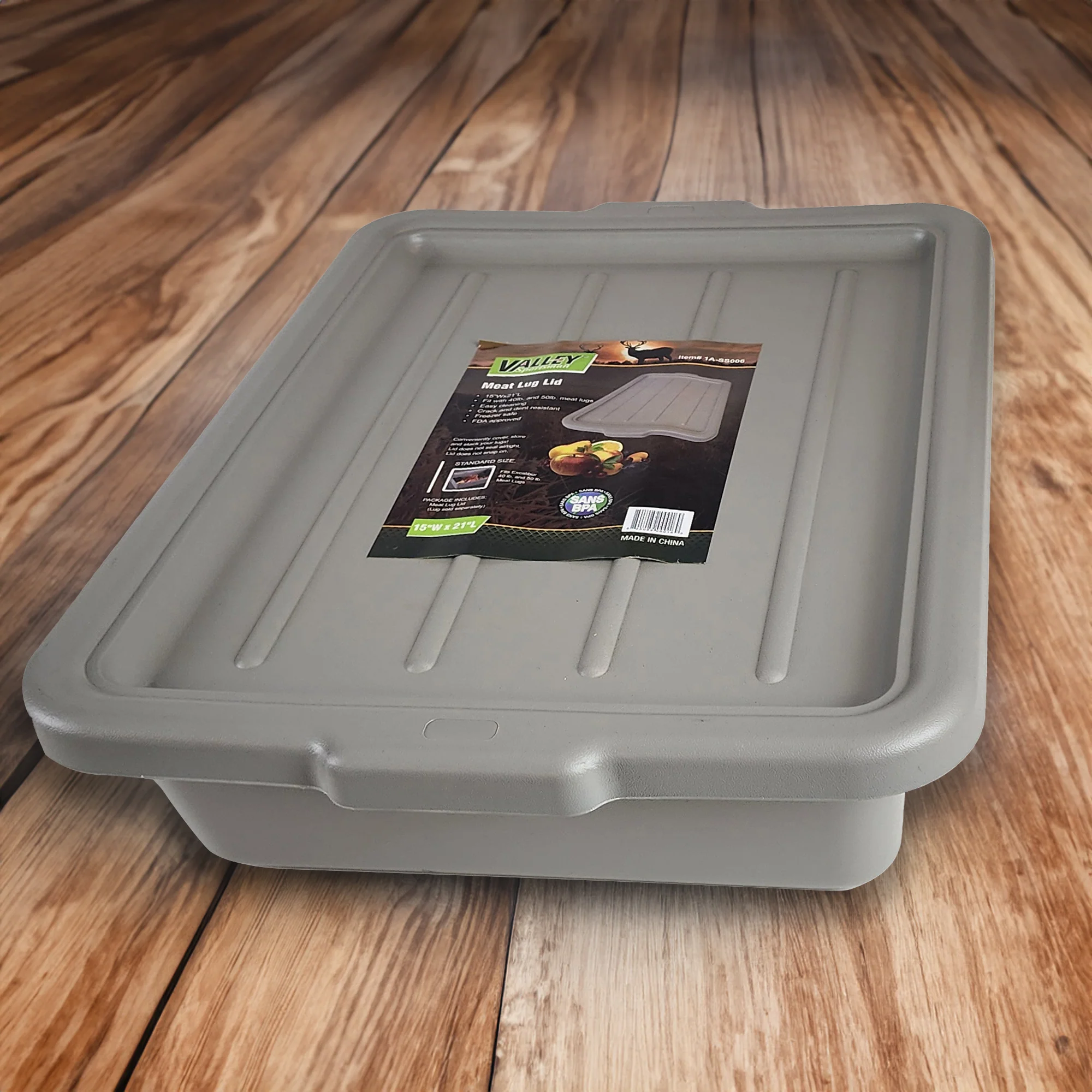 40 LBS Meat Lug with Lid