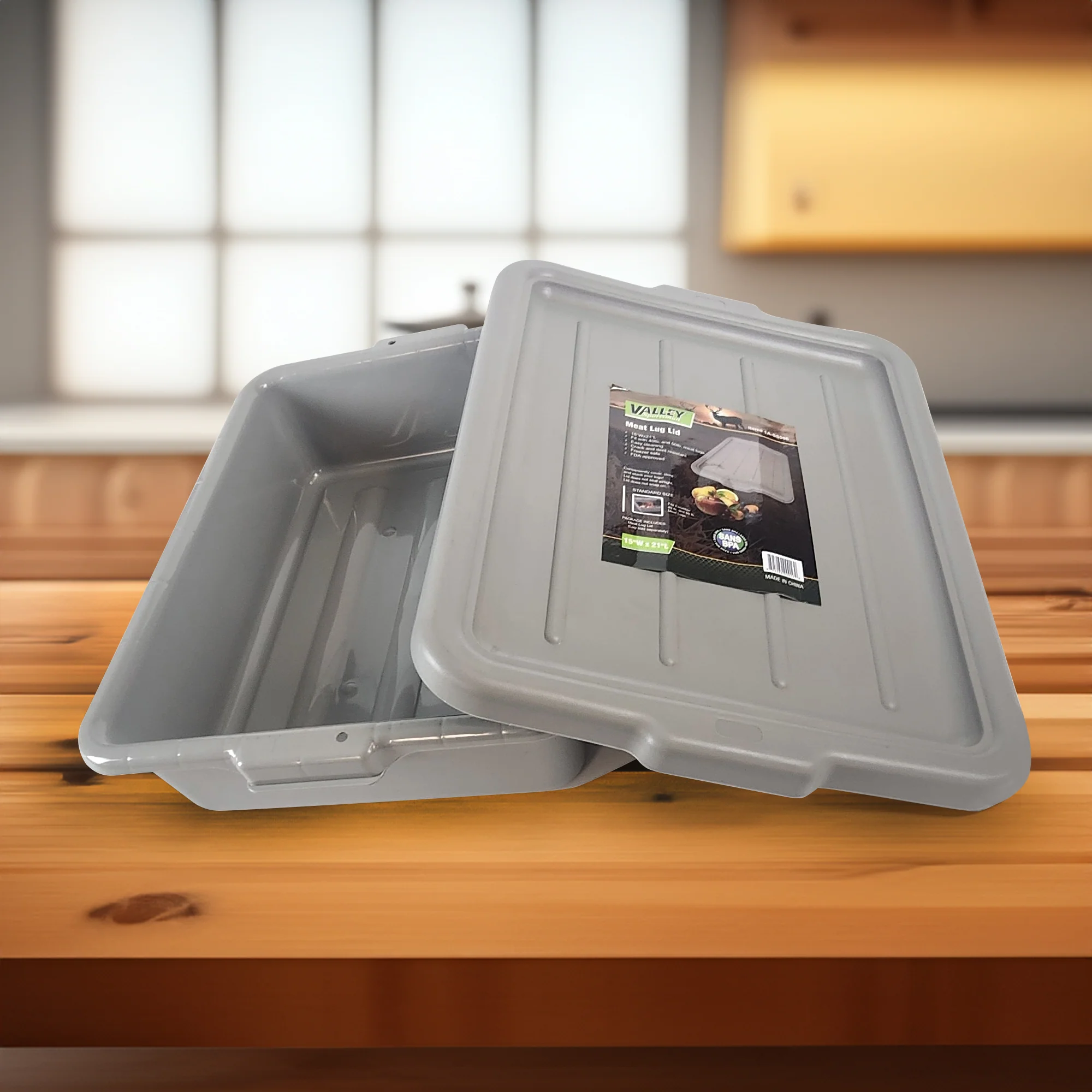 40 LBS Meat Lug with Lid - Image 2