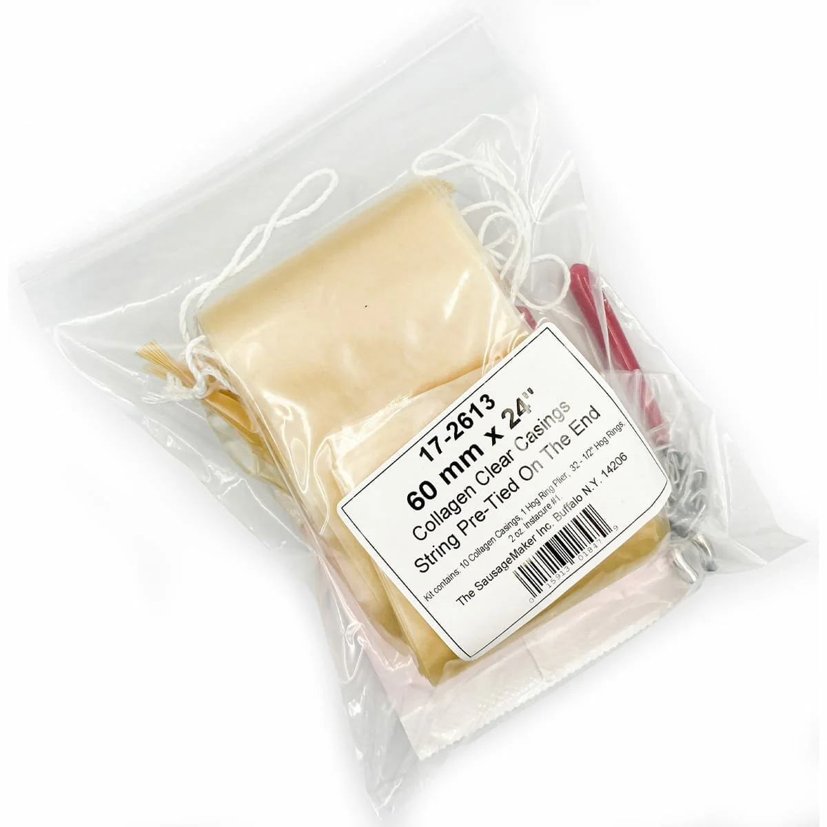 60mm x 24" Collagen Casings Kit - Image 2