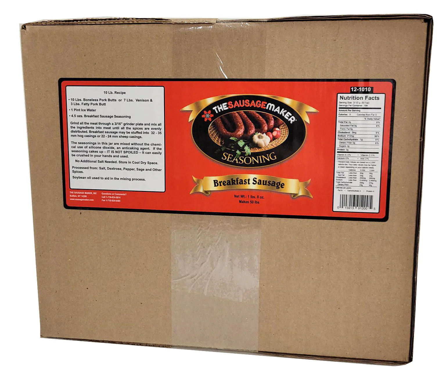 Breakfast Sausage Seasoning 25 lbs. Bulk - Image 2