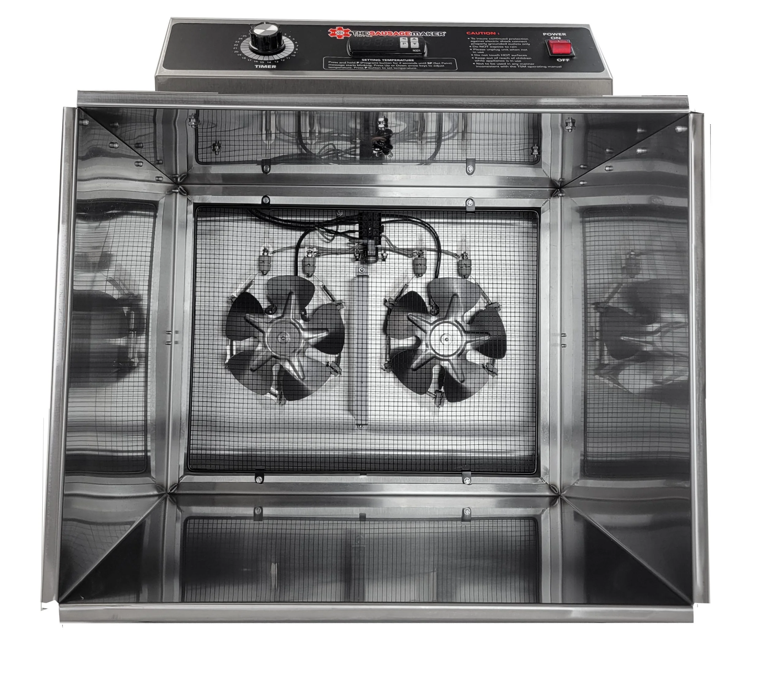 D-12 Food Dehydrator with Stainless Steel Shelves - Image 4