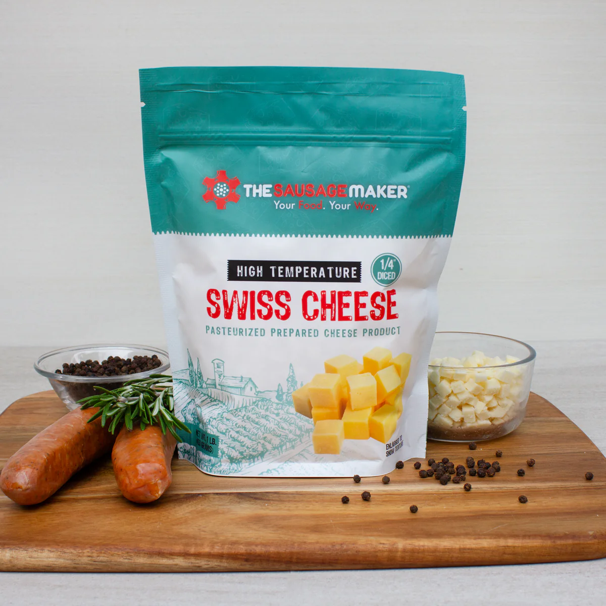 High Temp Swiss Cheese 1 lb - Image 5