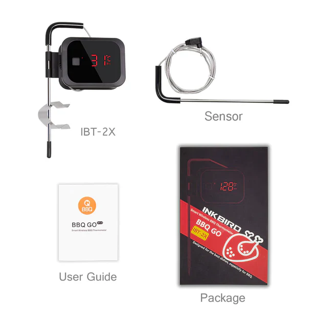 INKBIRD Bluetooth Grill Thermometer IBT-2X - Image 2