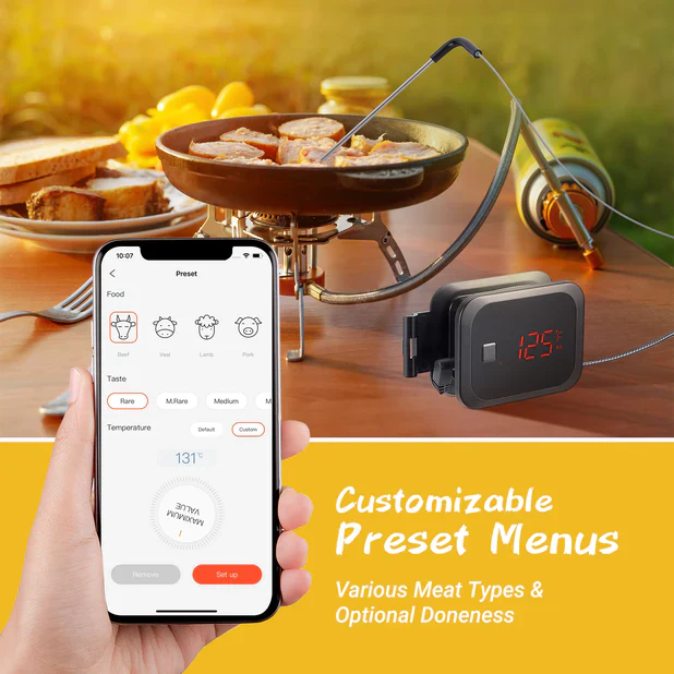INKBIRD Bluetooth Grill Thermometer IBT-2X - Image 3