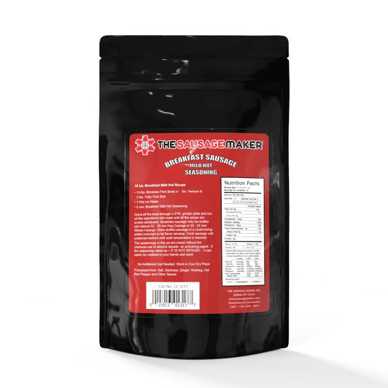 Mild-Hot Breakfast Sausage Seasoning 5oz - Image 2