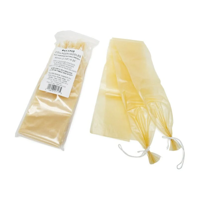 Pre-tied Collagen Casings 60mm