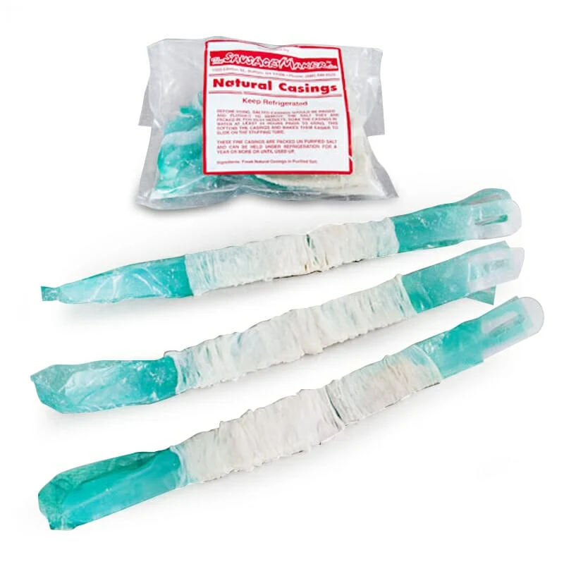Pretubed Natural Hog Casings 38-42mm