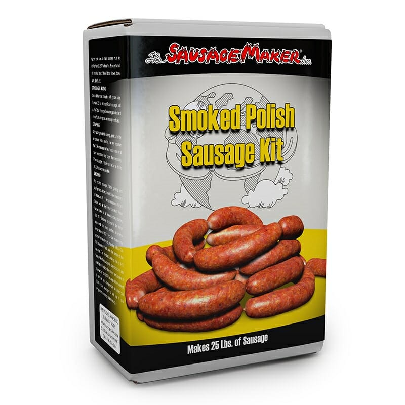 Smoked Polish Sausage Kit with Hog Homepack Casings