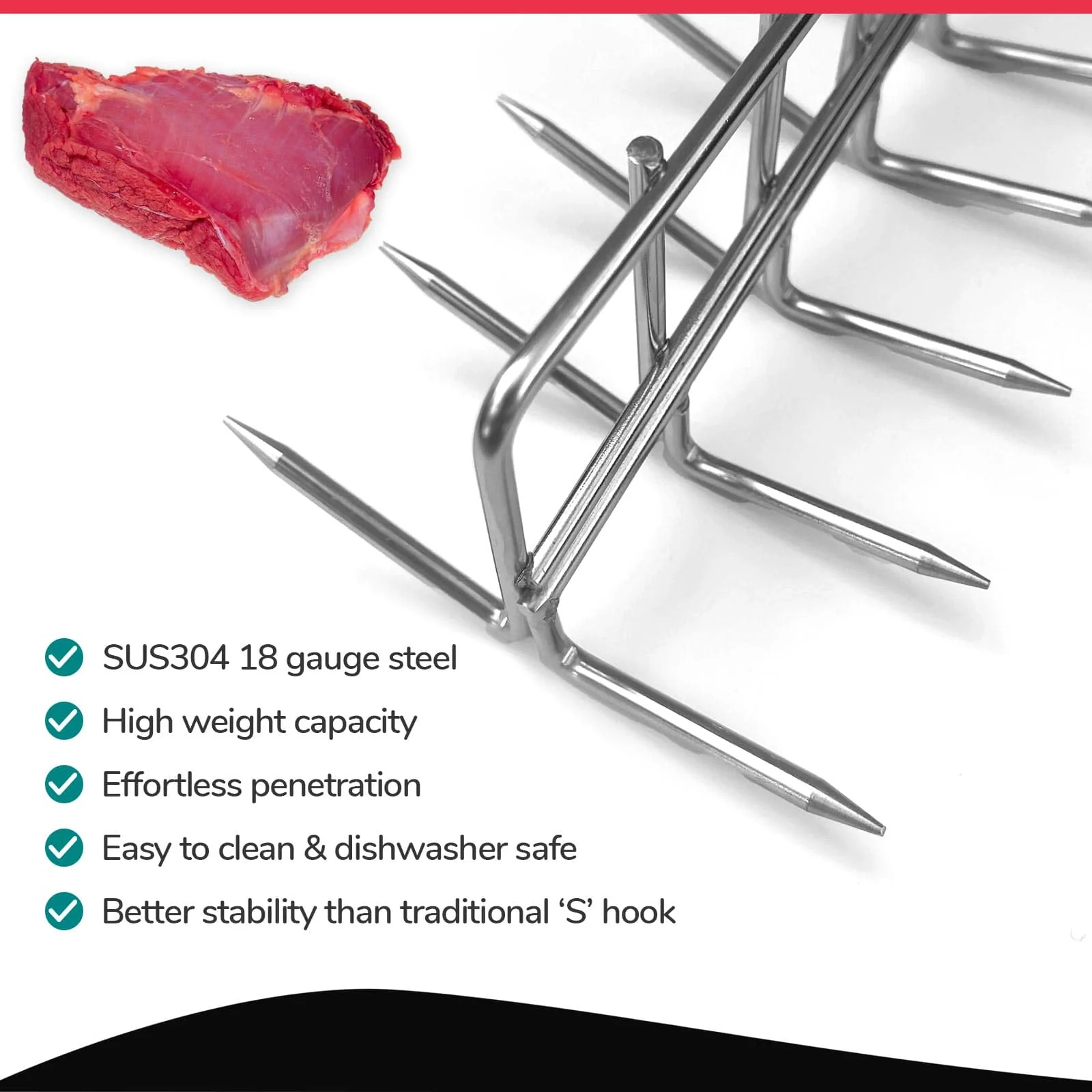 Stainless Steel Bacon Hanger - Image 6
