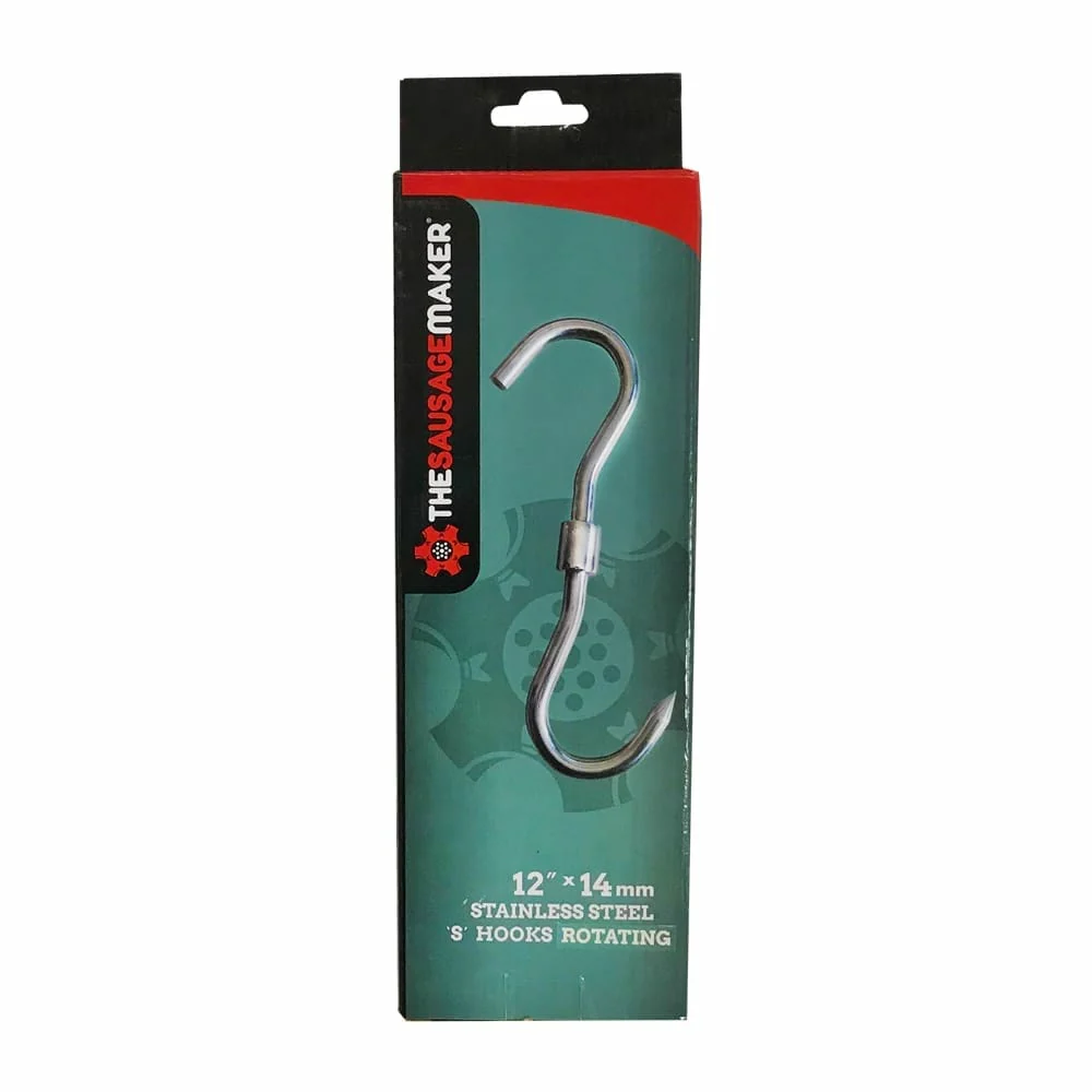 Stainless Steel Rotating "S" Hook, 12" x 14mm - Image 3
