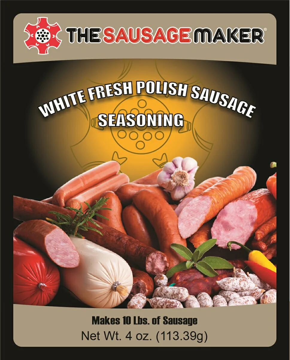 White Fresh Polish Sausage Seasoning 4oz.