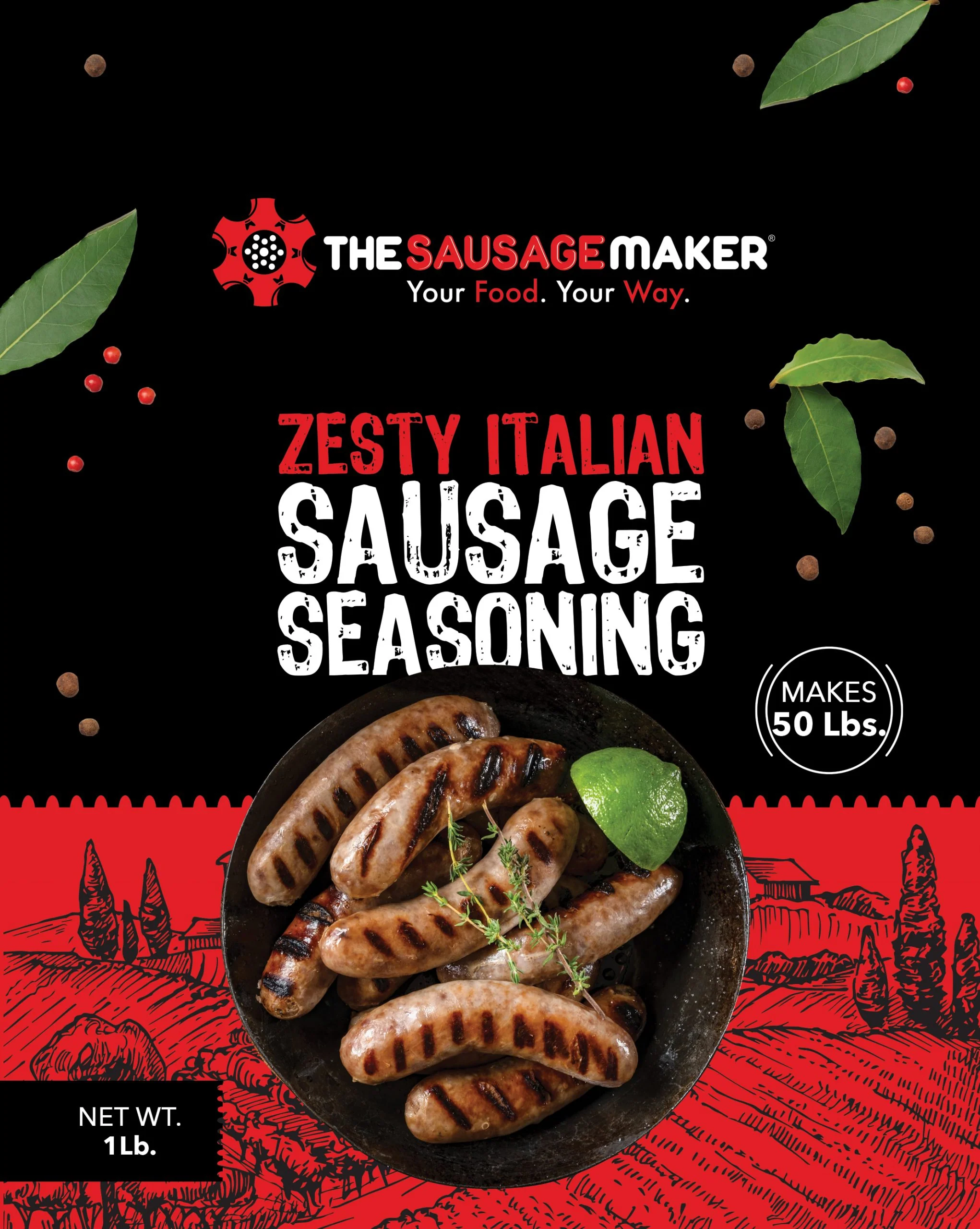 Zesty Italian Sausage Seasoning 1lb